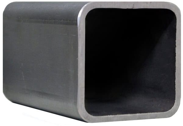 Close up image of Metric Square Carbon Steel Tube for Detail